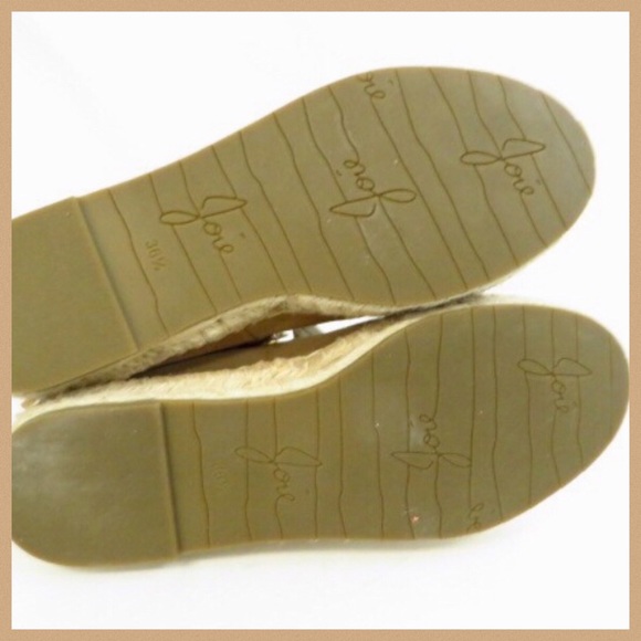 Joie Genevieve Fringe Suede Espadrille Moccasins 6 - Picture 5 of 6